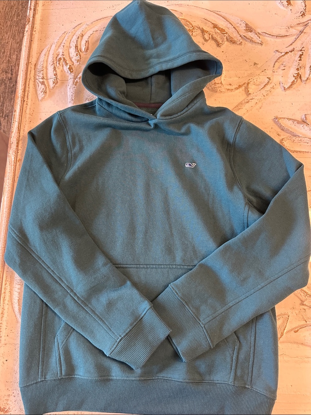 SOLD Vineyard Vines Teal Green Pullover Hoodie- Never Worn